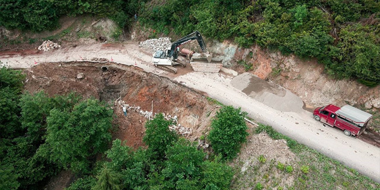 Giresun'da 379 köy yoluna altyapı yatırımı