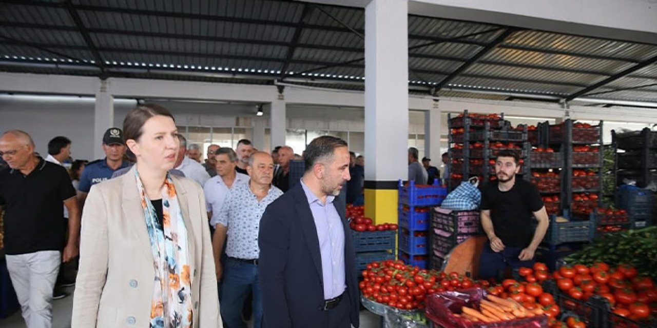 Ordu'nun Perşembe ilçesine modern pazar yeri