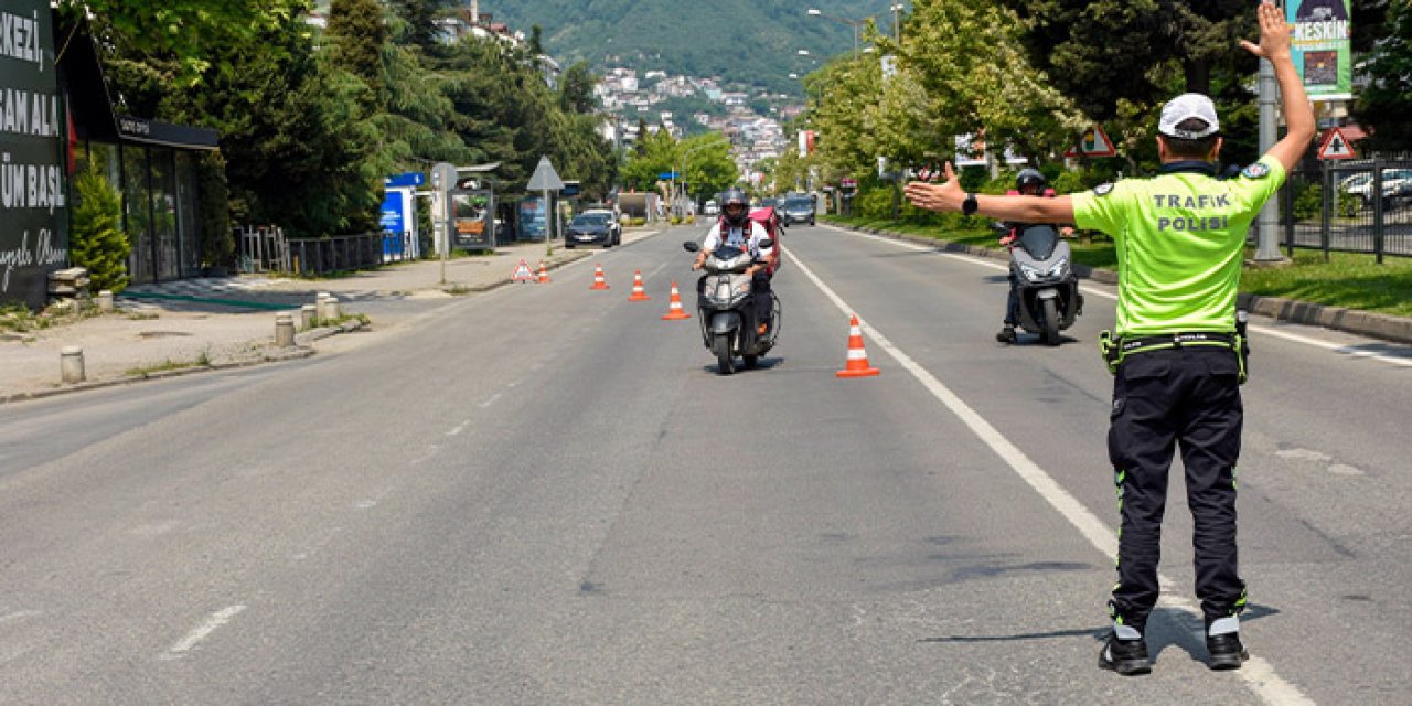 Ordu'da 16 binden fazla araç denetlendi