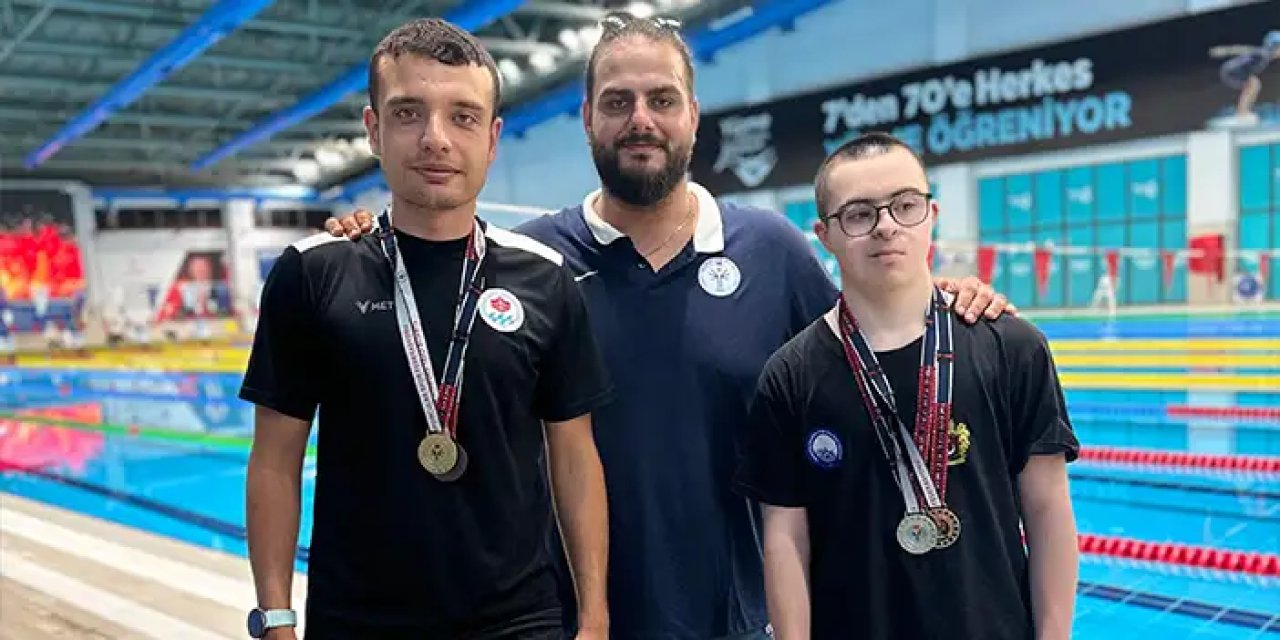 Trabzonlu sporculardan yüzmede büyük başarı!