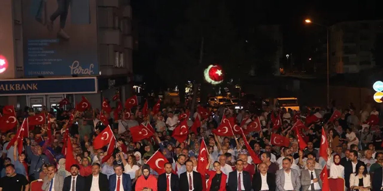 Samsun ve çevre illerde 15 Temmuz etkinlikleri düzenlendi!