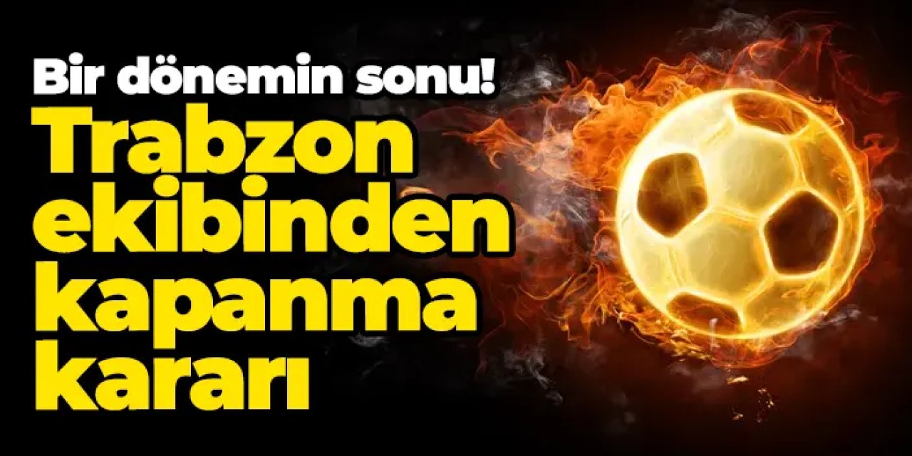 Bir dönemin sonu: Araklı 1961 Spor faaliyetlerine son verdi