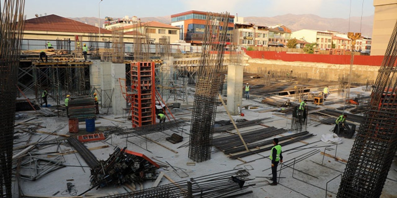 İnşaat üretimi yıllık bazda yüzde 20,3 arttı