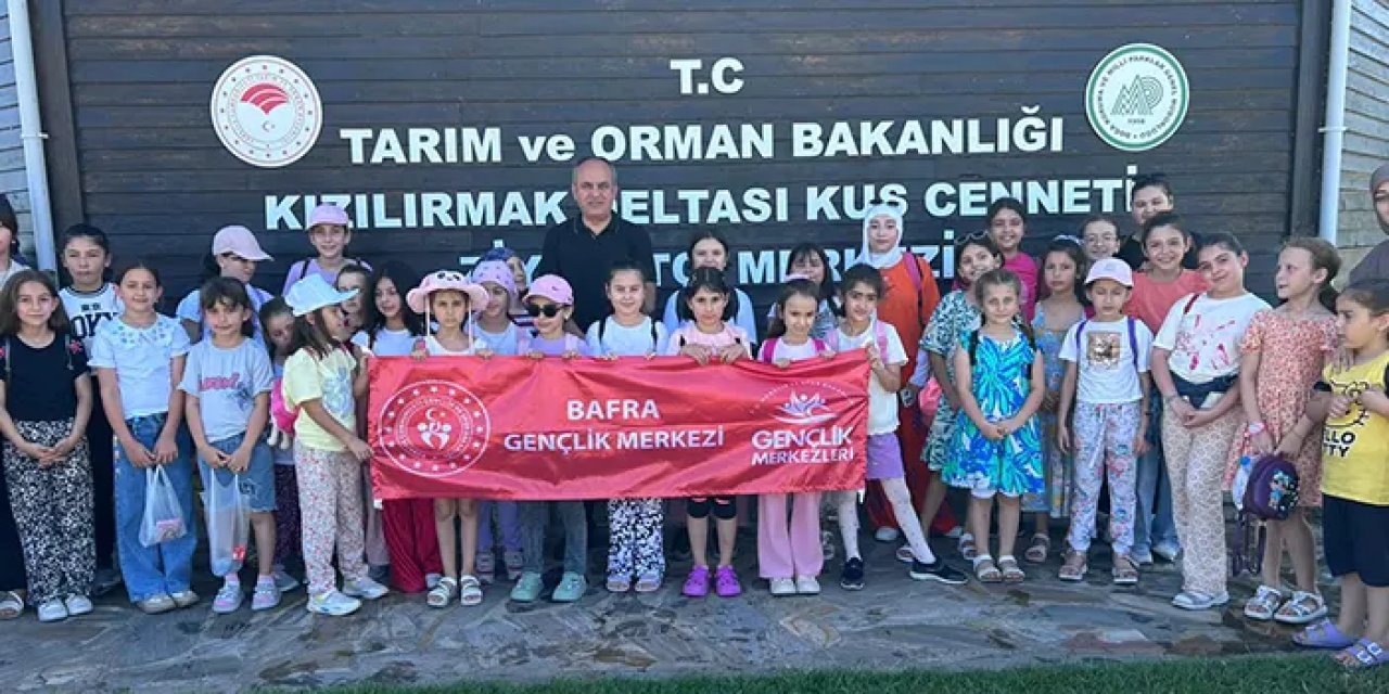 Samsun'un Bafra İlçesinde Yaz Kur'an Kursu'nda çeşitli etkinlikler görülüyor!