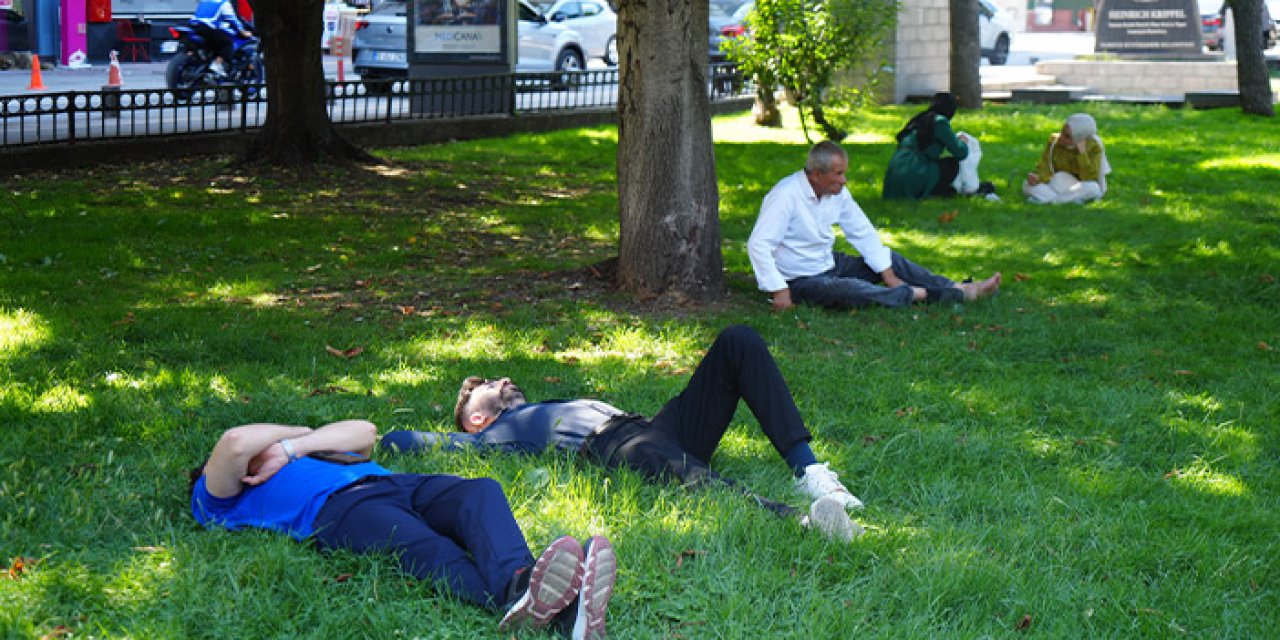 Samsun'da bunaltan sıcaklık etkili oldu