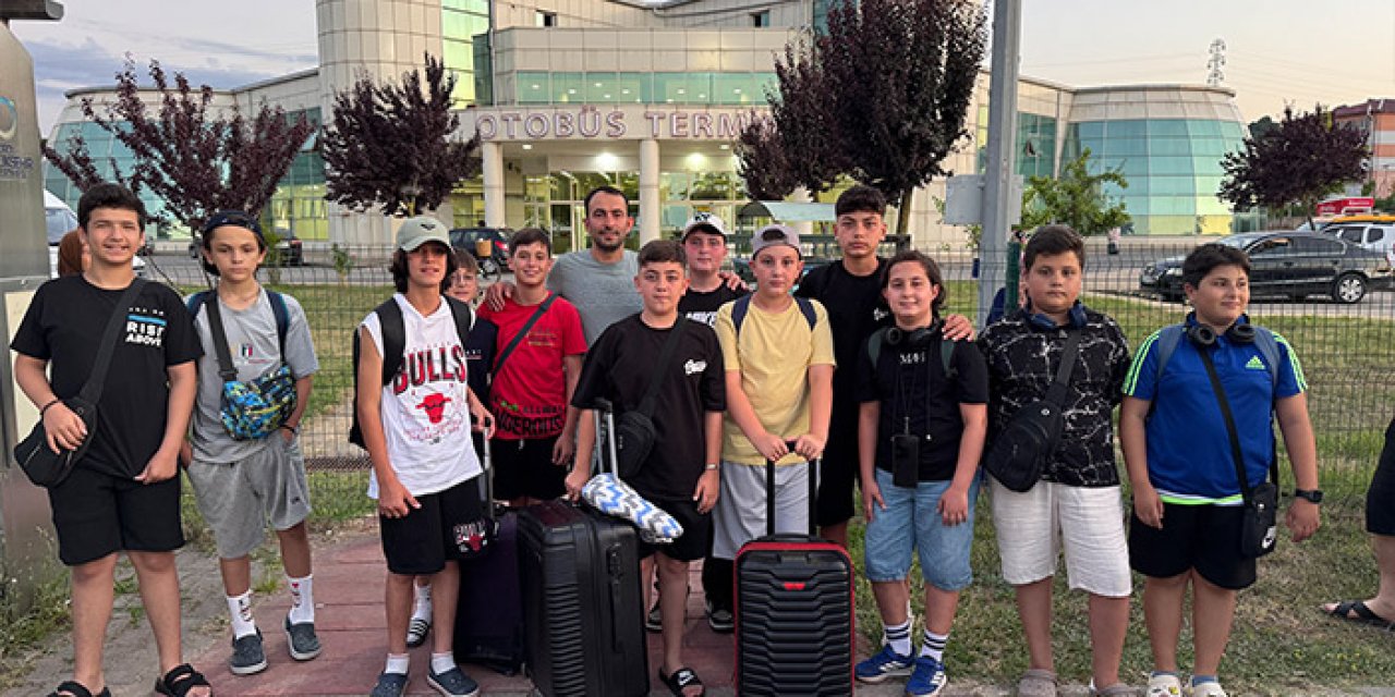 Ordulu gençler Mersin kampında buluştu
