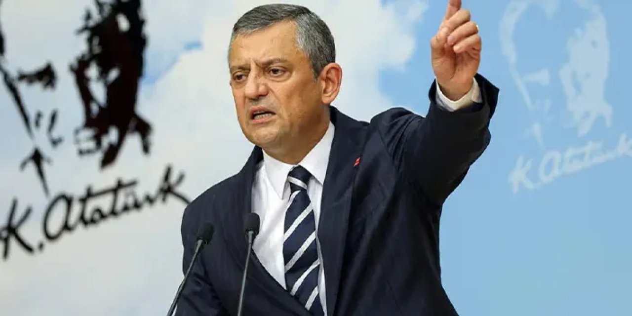 CHP Genel Başkanı Özgür Özel'e soruşturma başlatıldı!