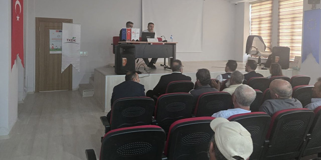 Bayburt'ta üreticiye IPARD hibe desteği anlatıldı!