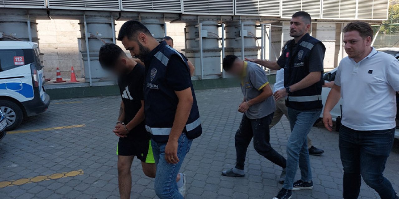 Samsun'da okuldan hırsızlık yapan 2'si çocuk 4 kişi yakalandı