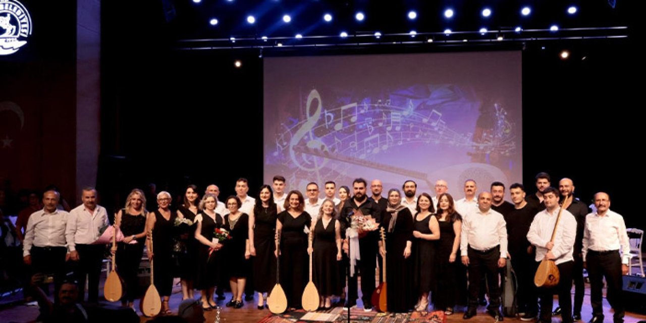 Samsun Atakum'da türkü dolu gece