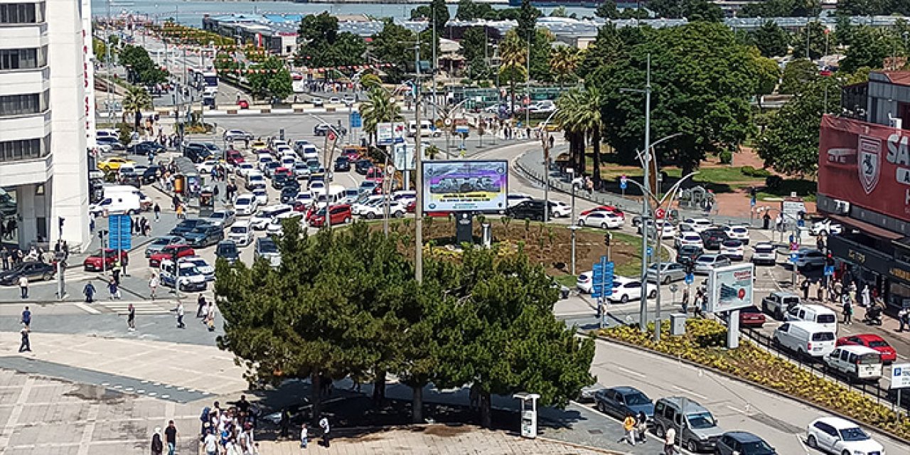 Samsun'da araç sayısı rekor kırdı!