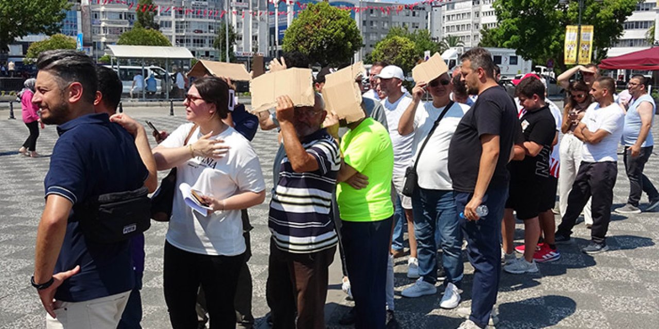 Samsunspor taraftarlarından kombine tepkisi