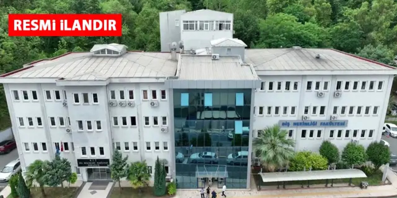 KTÜ Diş Hekimliği Fakültesi Dekanlığı Malzeme alımı