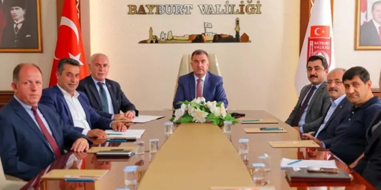 Bayburt’ta Doğal Taş Fabrikası’nın durumu masaya yatırıldı!