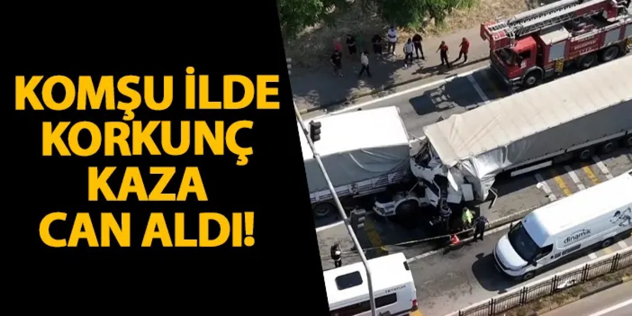 Piraziz’de Kırmızı Işıkta Duran Tıra Çarpan Sürücü Hayatını Kaybetti
