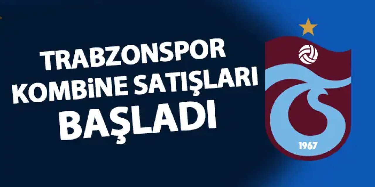 Trabzonspor 2025-2026 sezonu kombine satışları başladı! işte fiyatlar