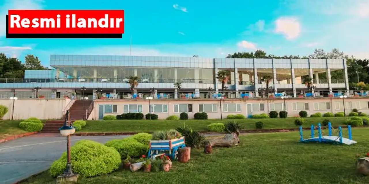 KTÜ'de sosyal tesis ve spor salonunda tesisat işleri yaptırılacak