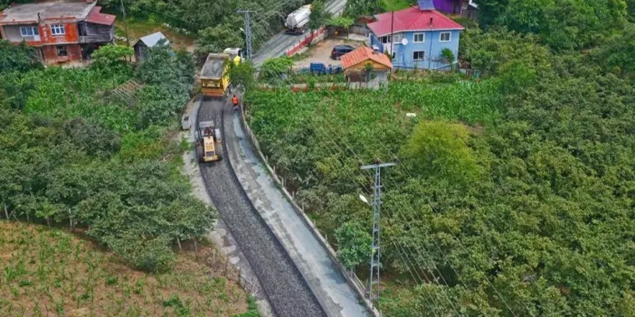 Ordu’da asfalt seferberliği sürüyor!
