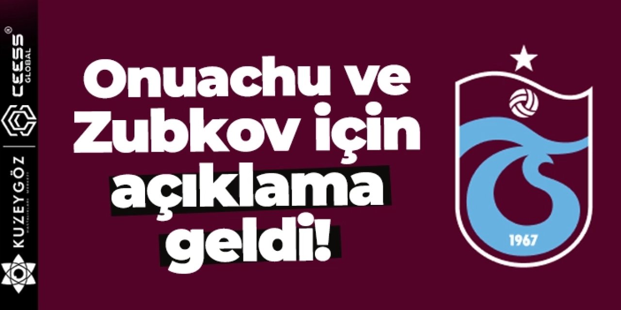 Fatih Tekke'den flaş Onuachu ve Zubkov açıklaması!