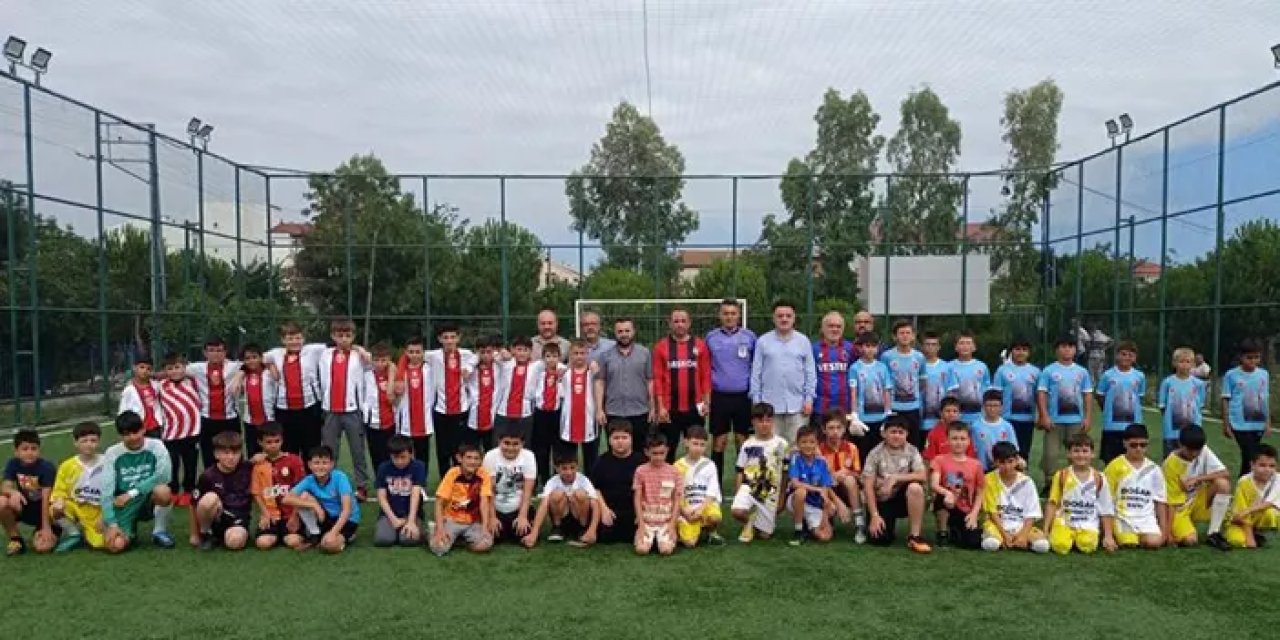 Samsun'da Yaz Kur’an Kursları arası tutbol turnuvası!