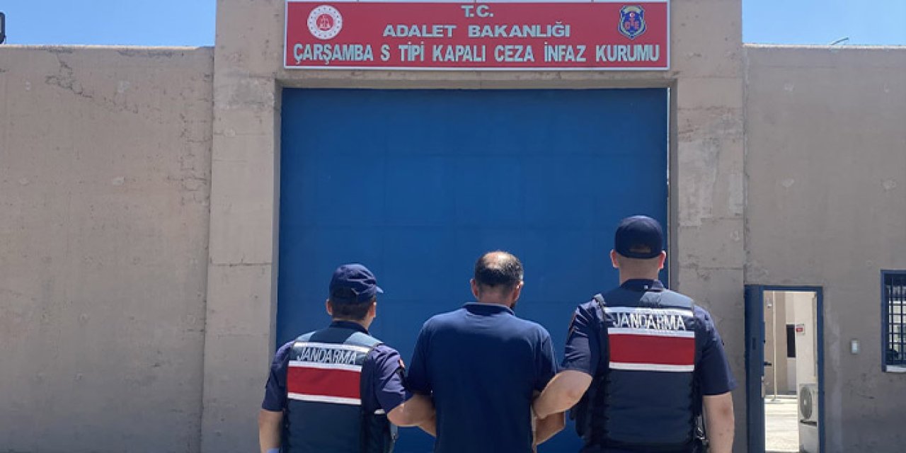 Samsun'da 10 yıl hapis cezalı şahıs yakalandı
