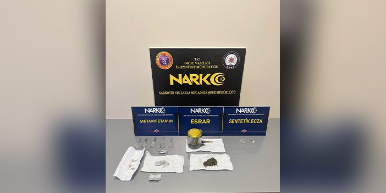 Ordu'da uyuşturucu tacirlerine darbe! 4 tutuklama
