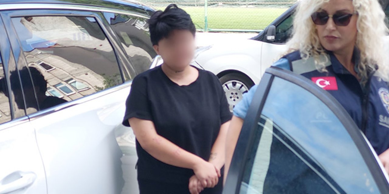 Samsun'da annesini bıçaklayan genç kız tutuklandı!