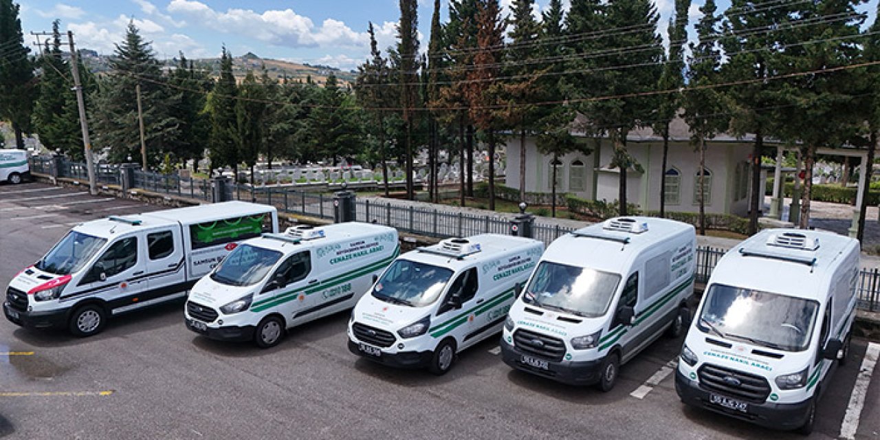 Samsun'da cenaze işleri artık Büyükşehir'de