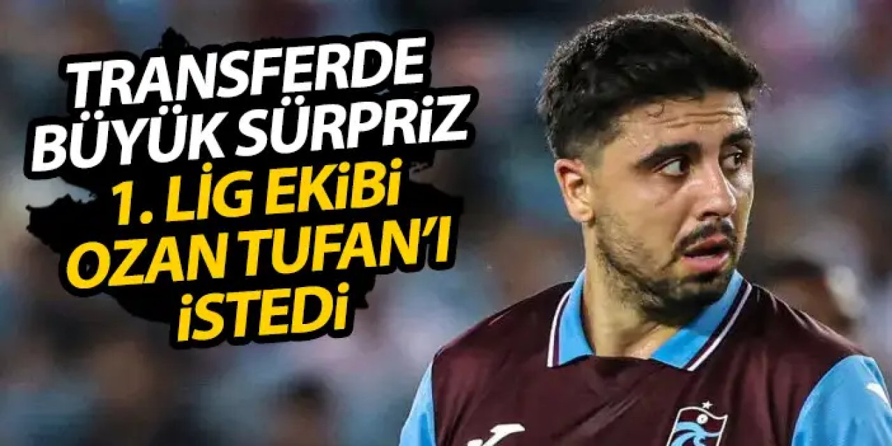 1. Lig ekibinden büyük sürpriz! Trabzonspor'un yıldızını istediler