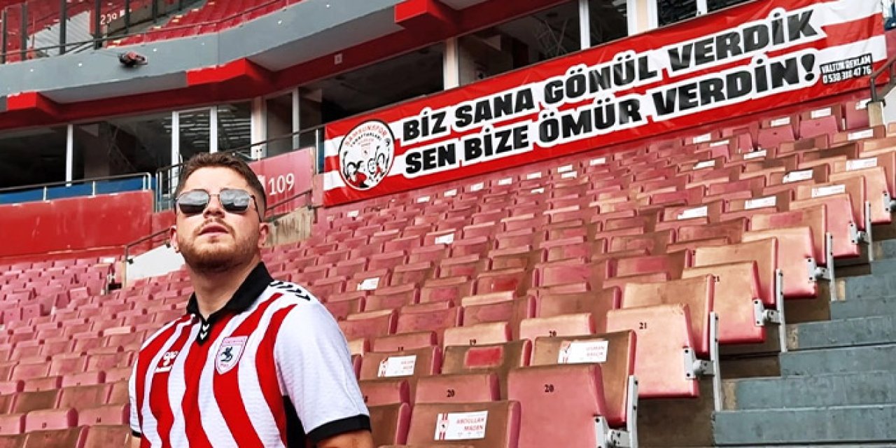 Samsunspor'a hukuk öğrencisinden müzikal destek!