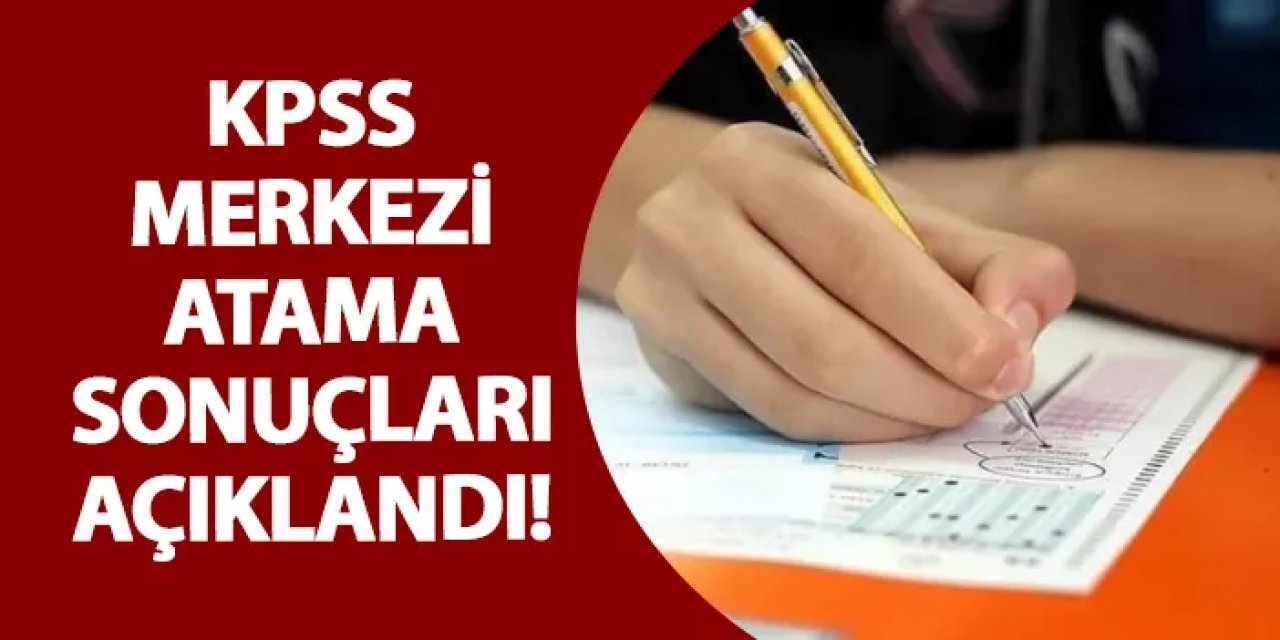 KPSS 2025/1 tercih sonuçları, TC kimlik numarası ve aday şifresi ile öğrenilebiliyor. 24.07.2025
