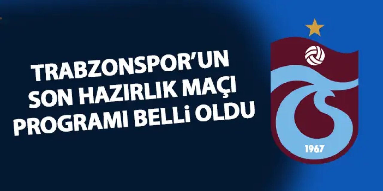 Trabzonspor - Ümraniyespor Erzurum'da karşı karşıya geliyor.