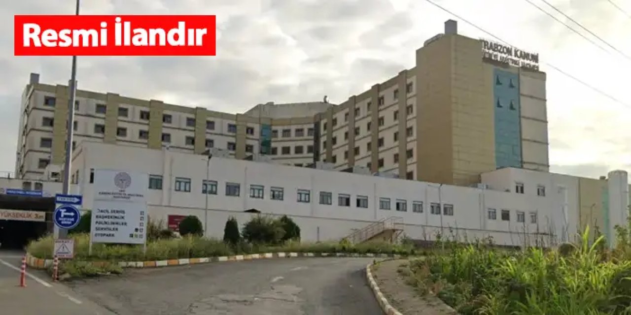 Kanuni Eğitim ve Araştırma Hastanesi’nde kantin ihale ile kiralanacak