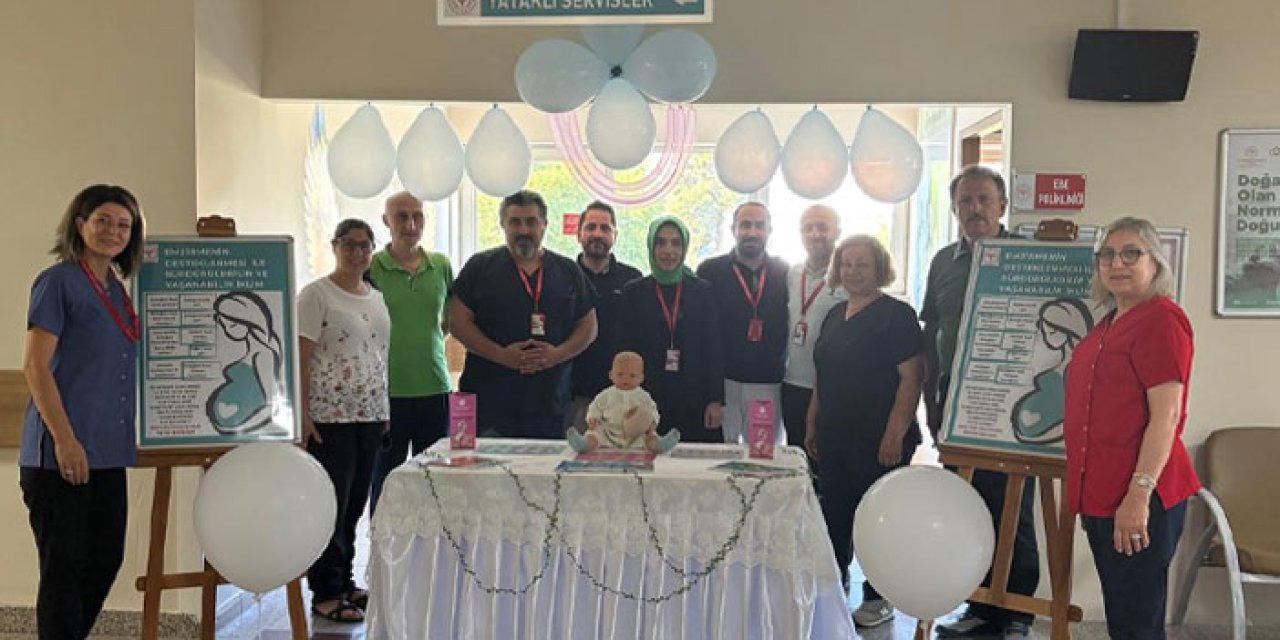 Trabzon’da emzirme bilinci için anlamlı etkinlik!