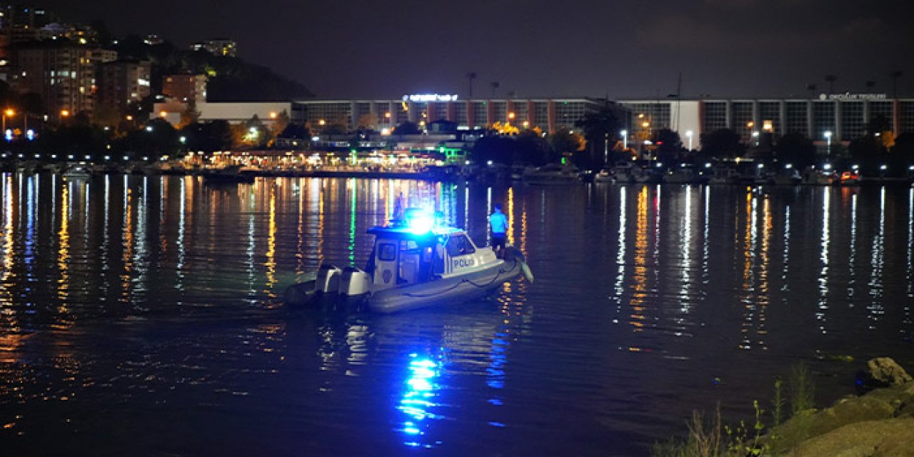 Samsun'da denizde kaybolan şahsın arama çalışmaları sürüyor!