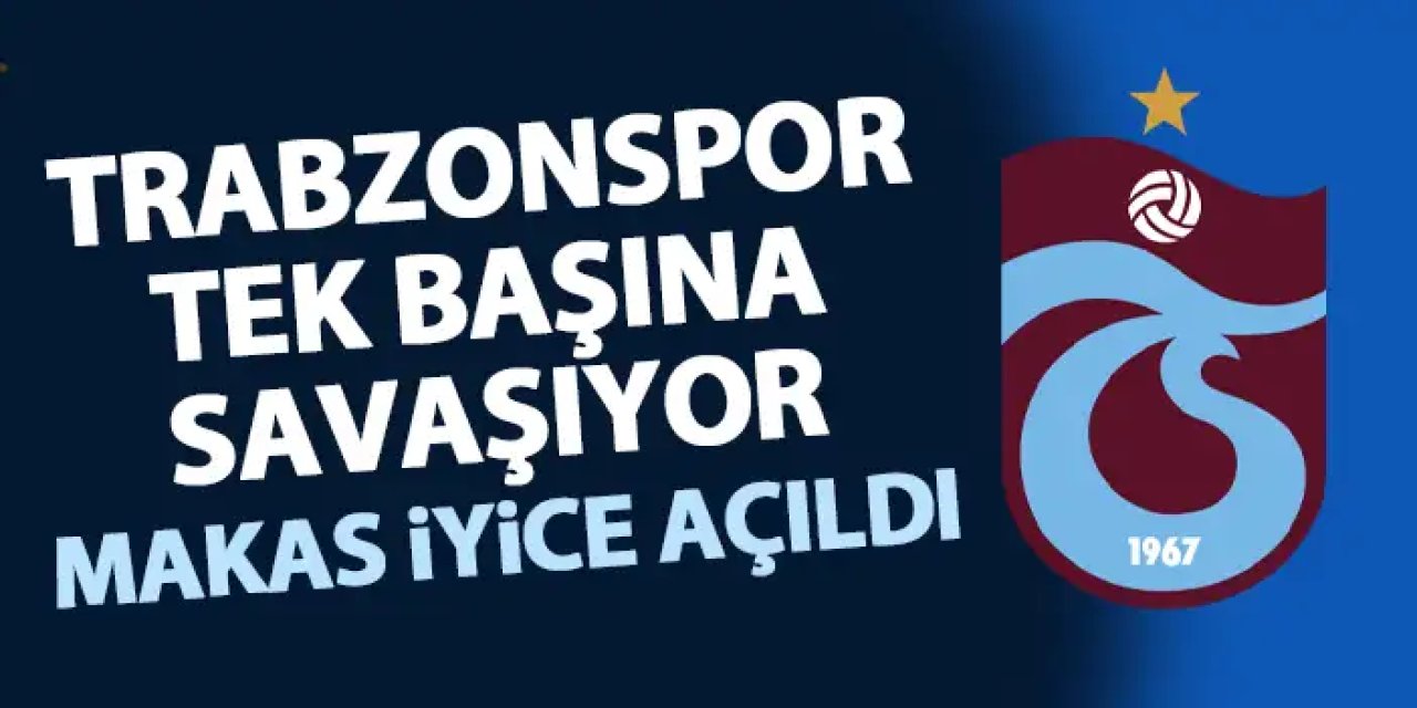 Trabzonspor tek başına savaşıyor! Üç istanbullu ile makas açılıyor