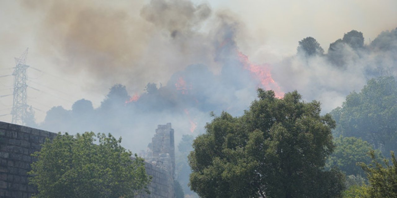 Antalya’daki yangınlar kritik noktalara ulaştı! Validen açıklama geldi