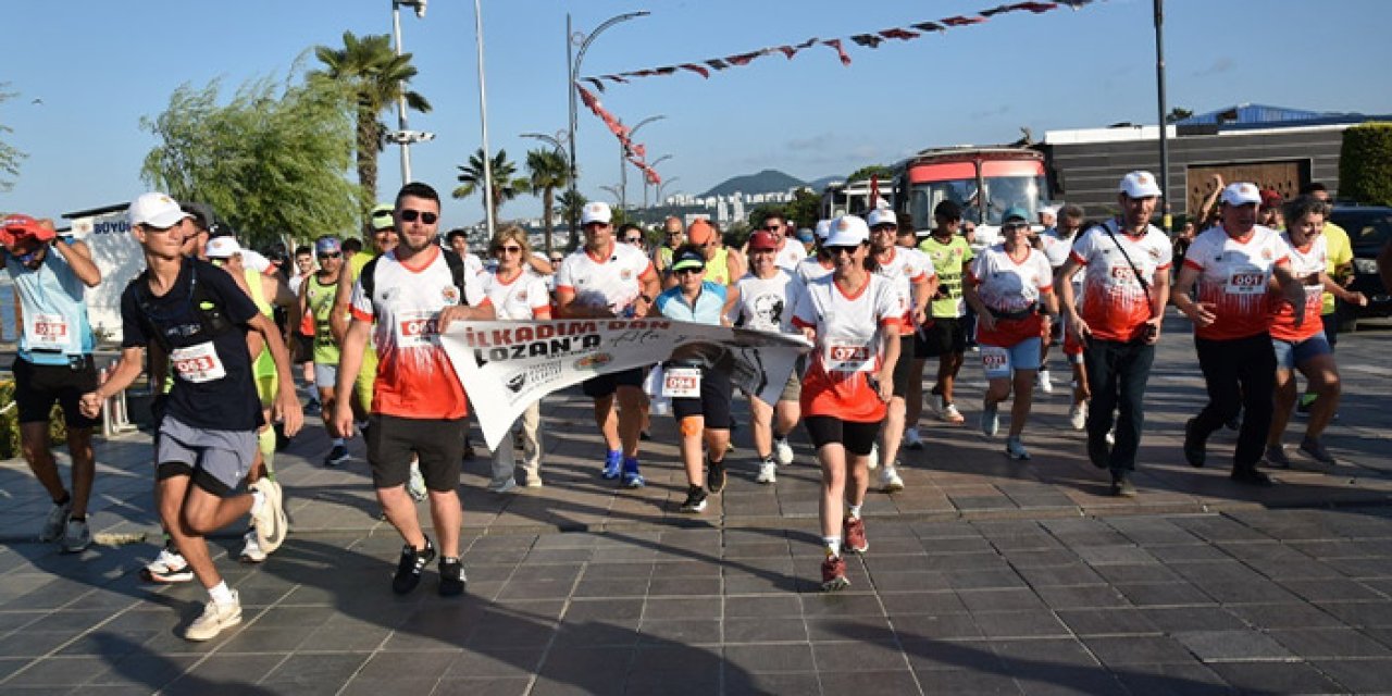 Samsun’da Lozan’a Saygı Koşusu