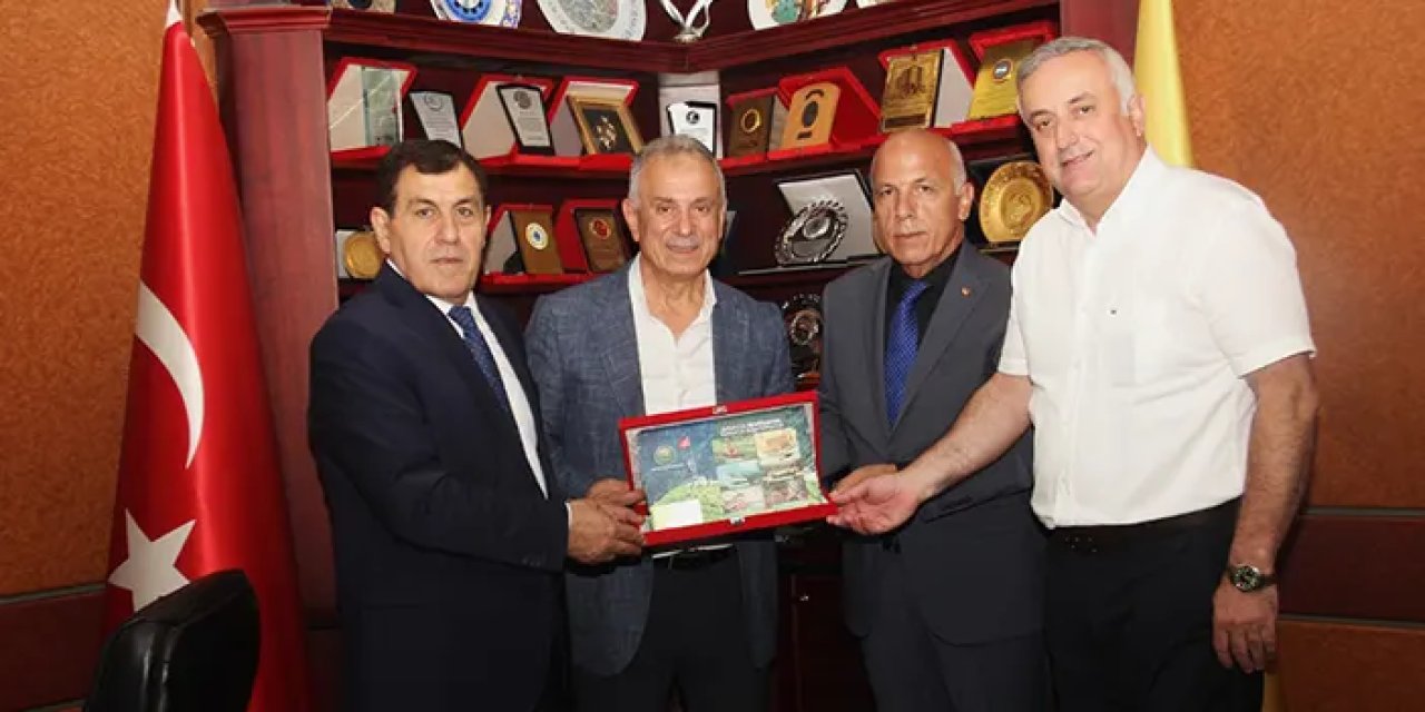 Artvin TB’den Trabzon TB’ye ziyaret