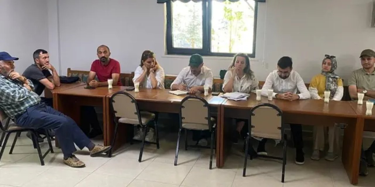 Bayburt’ta çiftçiler bilgilendirildi!