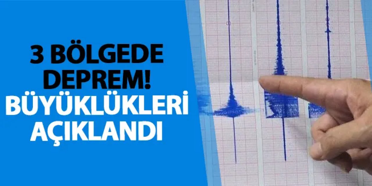 Son depremler 27 Temmuz 2025: Az önce deprem mi oldu, nerede ve kaç büyüklüğünde?
