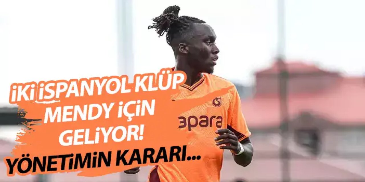 Trabzonspor'da Mendy için İspanyollar yarış halinde!