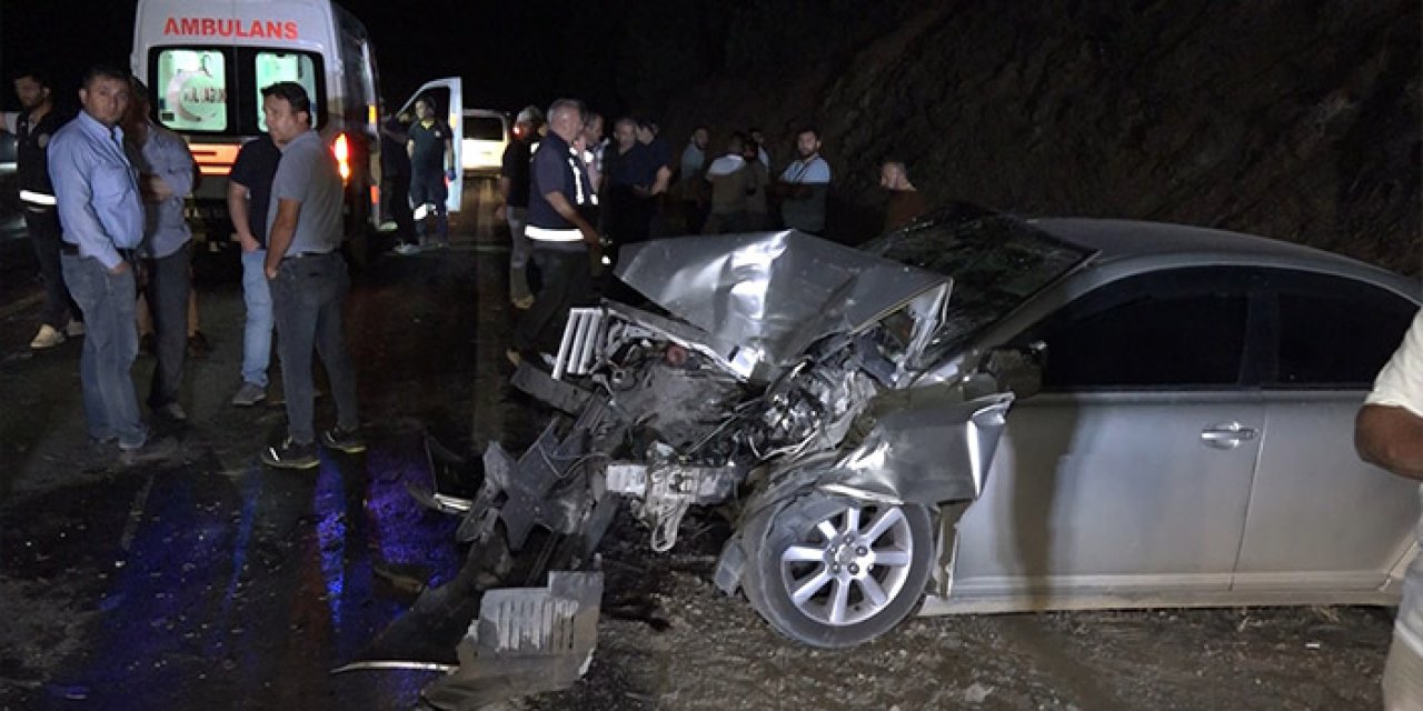 Bursa'da yangına giderken kaza! Baba ve oğlu yaralandı