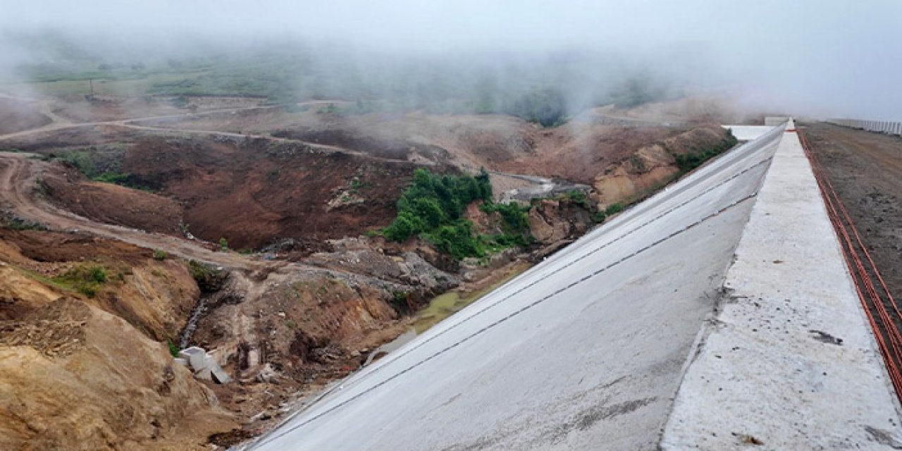 Ordu Korgan Barajı’nda geri sayım! İçme suyu ve yangınlara karşı güvence