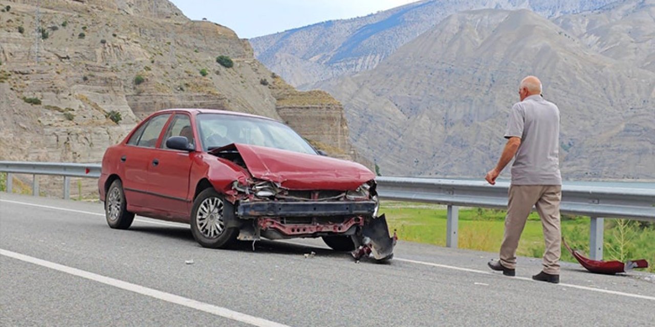 Erzurum’da Pirinkayalar Tüneli girişinde ters yön paniği!