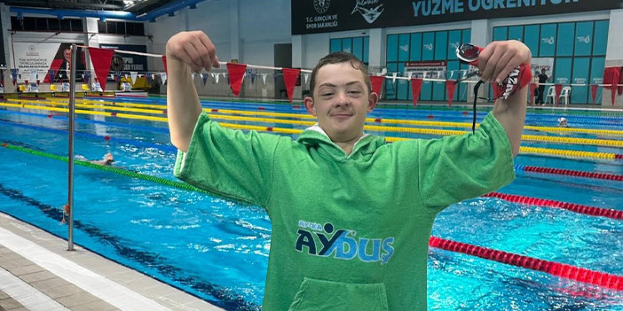 Rizeli Miraç’tan Türkiye şampiyonası’nda gururlandıran başarı