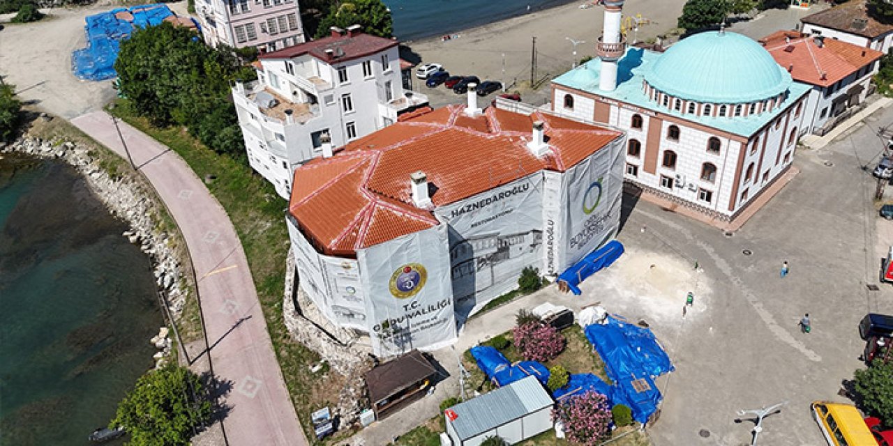 Ordu’da 18. yüzyıldan kalan Haznedaroğlu Konağı kent müzesine dönüşüyor