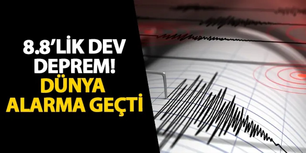 Rusya'da deprem mi oldu? Deprem mi oldu? Nerede oldu, kaç büyüklüğünde?