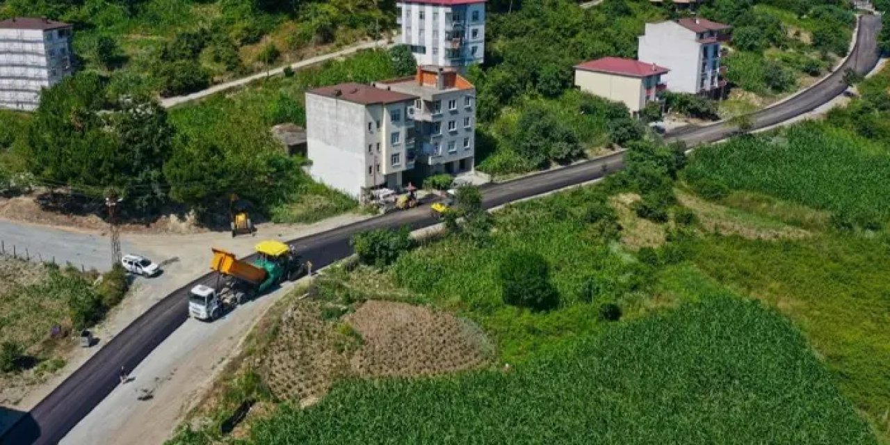 Ordu’da sıcak asfalt çalışmaları hız kazandı!