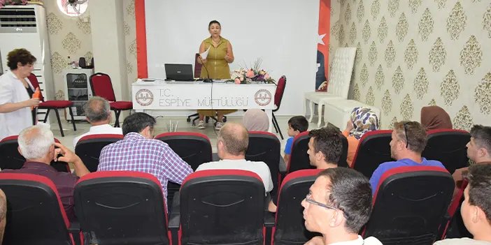 Espiye'de din görevlilerine ilk yardım eğitimi verildi